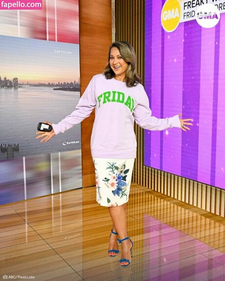 Ginger Zee étoile chaude archive