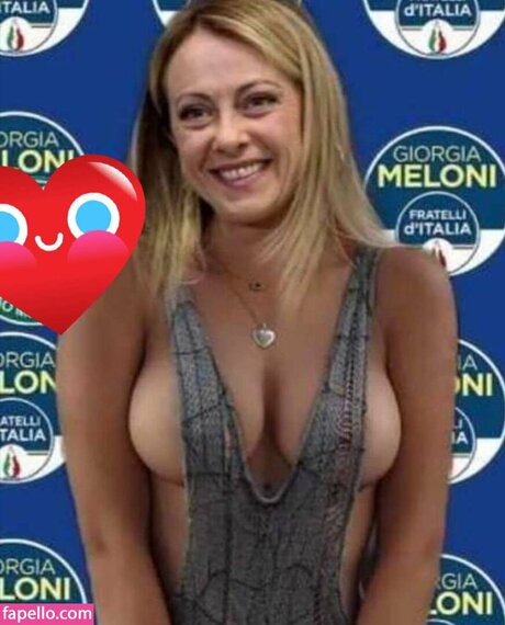 Giorgia Meloni xxx étoile image