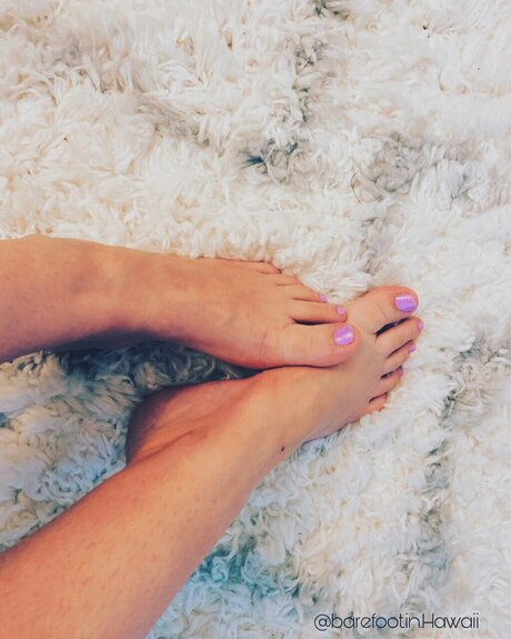 Barefoot in Hawaii étoile xxx photos