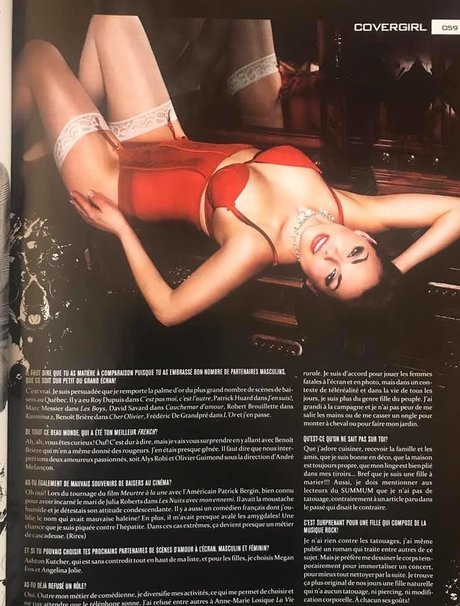 Annie Dufresne modèle érotique photo