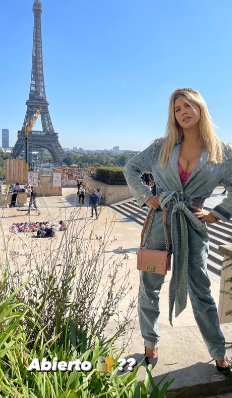 Wanda Nara modèle joli collection