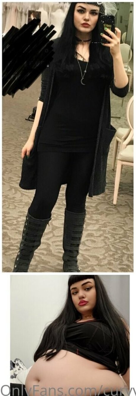 curvygothgf sexe star photo