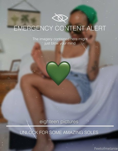 feetofmelanie modèle érotique photo