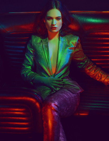 Lily James modèle sympa images
