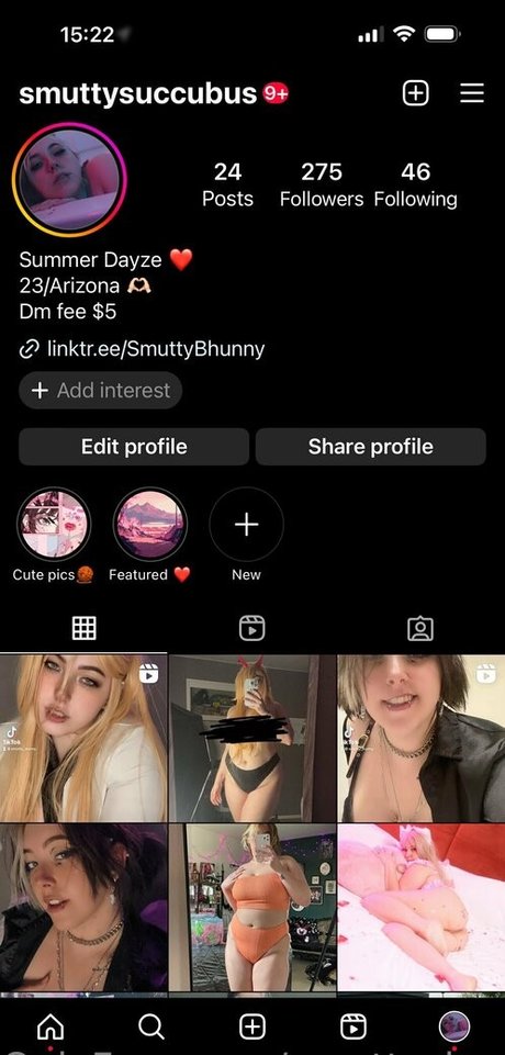 smutty bunny actrice artistique collection