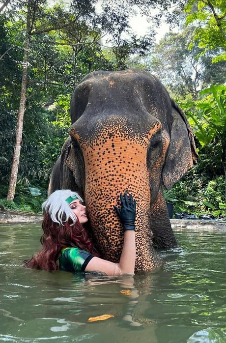 AGflower Cosplay actrice artistique photos