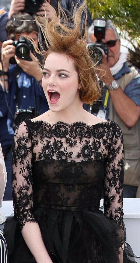Emma Stone modèle joli collection