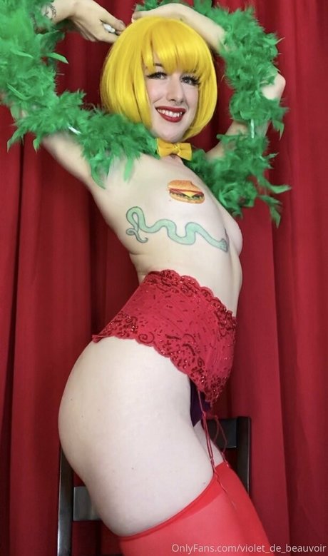 violet de beauvoir beau modèle images