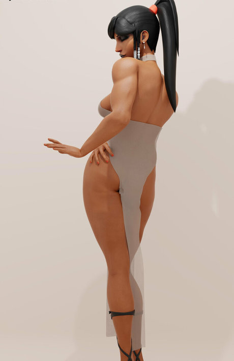 ébène maigre onlyfans art de haute qualité image