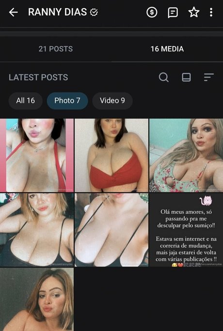 Ranny Dias star du porno érotique photo