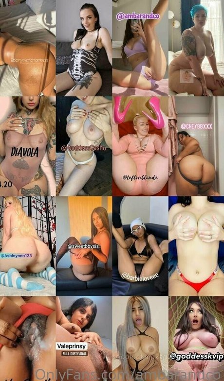 ambarandco modèle chaud galerie