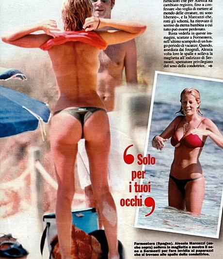 Alessia Marcuzzi star du porno adulte photo