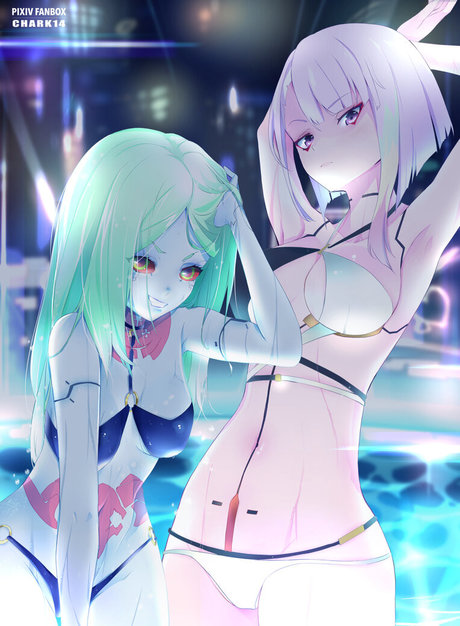 Cyberpunk 2077 Edgerunners Fotoaufnahmen