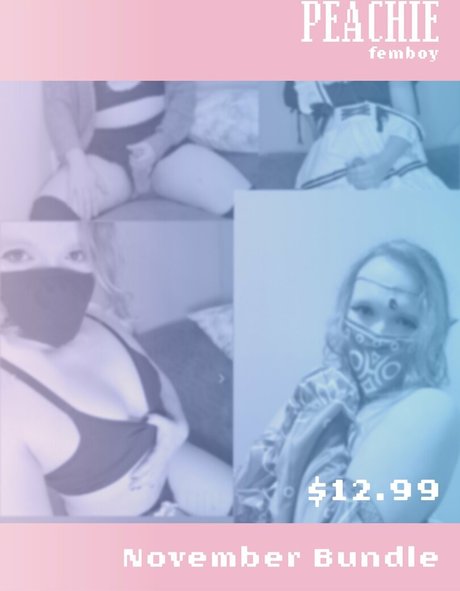 peachiefemboy modèle chaud collection