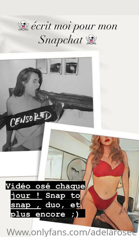 adelaroseefree modèle photo