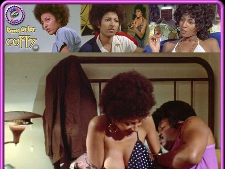Pam Grier modèle sexy photo