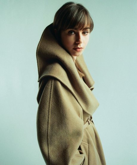 Lily Collins 独占モデル 写真