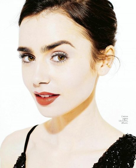 Lily Collins 美しいモデル ギャラリー