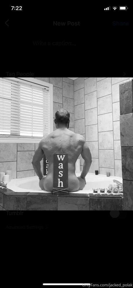 Jacked Polak 完璧なモデル 写真