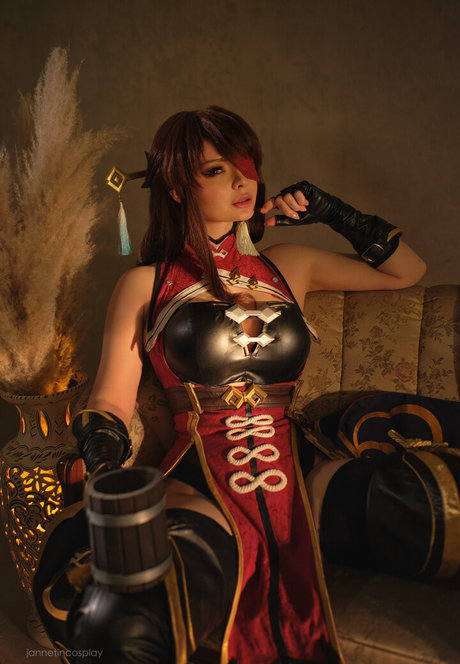 Jannet In Cosplay 完璧な女優 画像