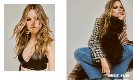 Halston Sage セクシーモデル 写真