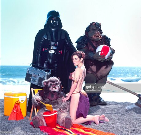 Carrie Fisher アートモデル 画像