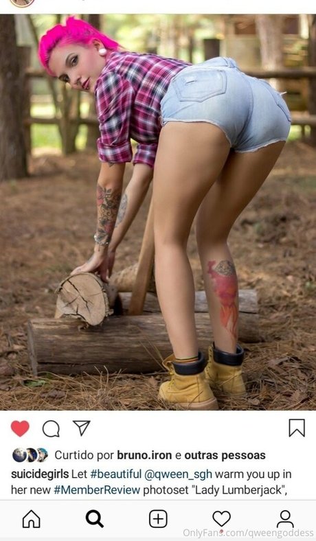 Qween Goddess ヌードモデル 写真