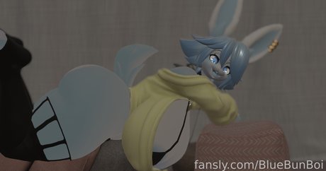 BlueBunBoi アート女優 写真