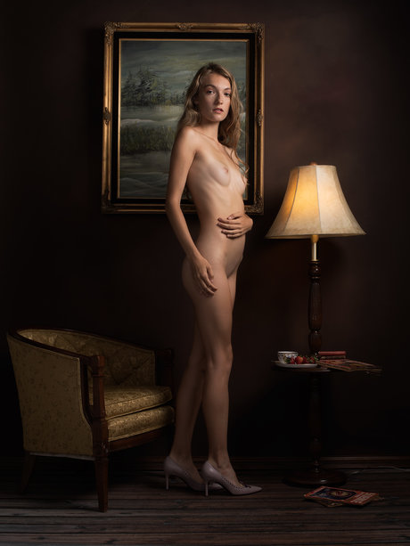 Lauren Hurlbut ヌードモデル 写真