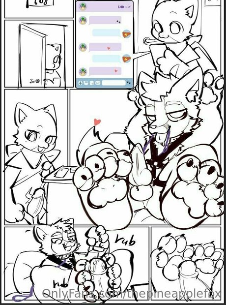 thepineapplefox 素敵なモデル 写真