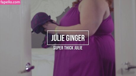 Julie Ginger 美しいモデル 写真