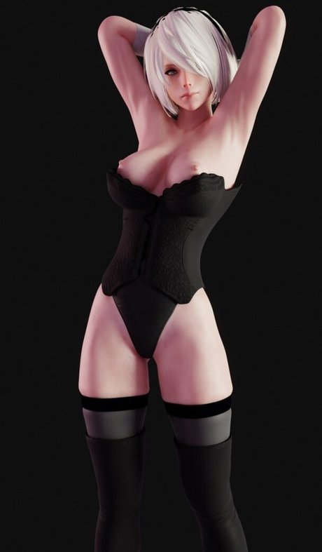 Nier Automata YoRHa ポルノモデル ギャラリー