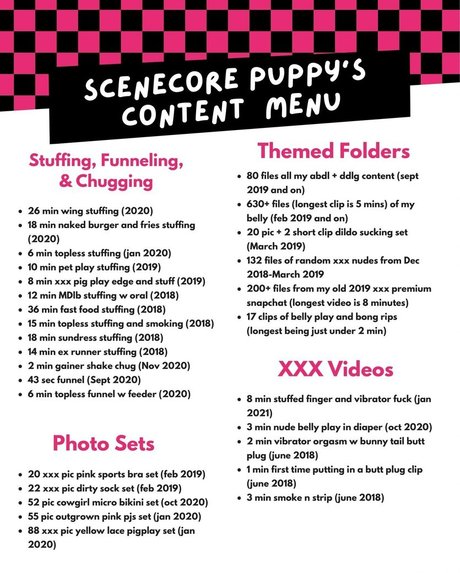 scenecore puppy ヌードモデル ギャラリー