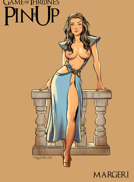 Tarusov Game Thrones セクシーモデル 写真