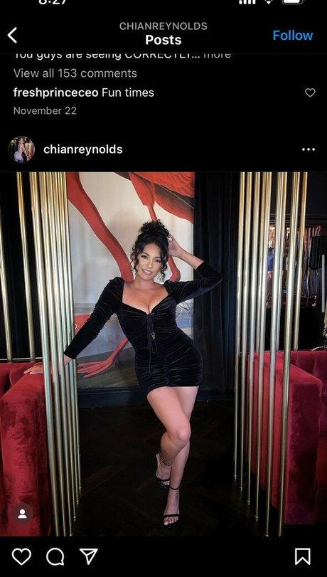 Chian Reynolds 独占スター 写真