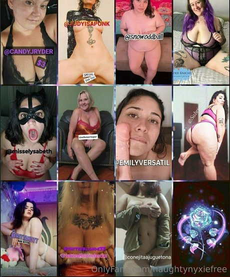 naughtynyxiefree 美しいモデル 写真