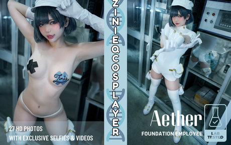 ZinieQ Cosplayer ポルノスター エロティック ギャラリー