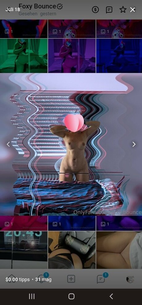 FoxyBounce 完璧なモデル 写真