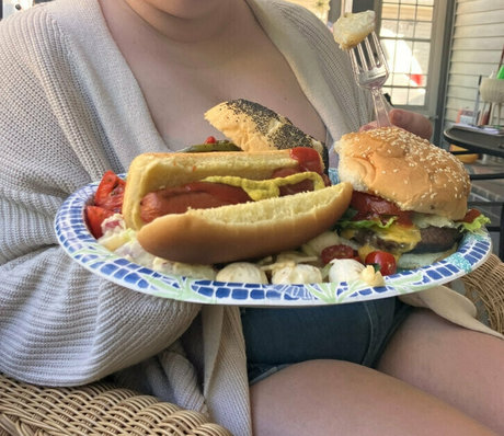 myfatblondegf セクシーモデル 写真