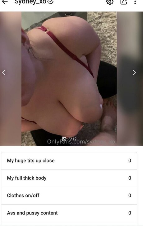 Sydney xo ポルノスター 素敵 写真