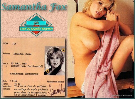 Samantha Fox 無料のスター 写真