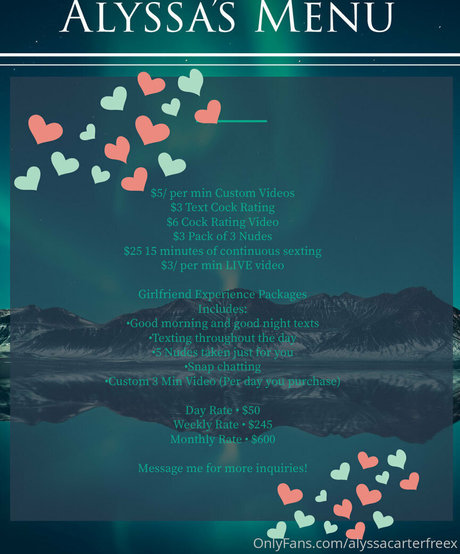 alyssacarterfreex star du porno nue collection