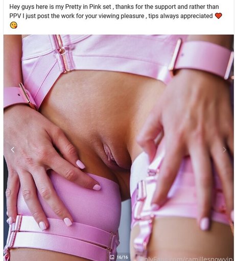 CamillesnowVIP star du porno chaud photo