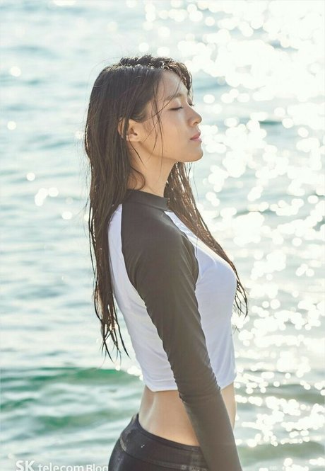 AOA Team modèle sexy photo