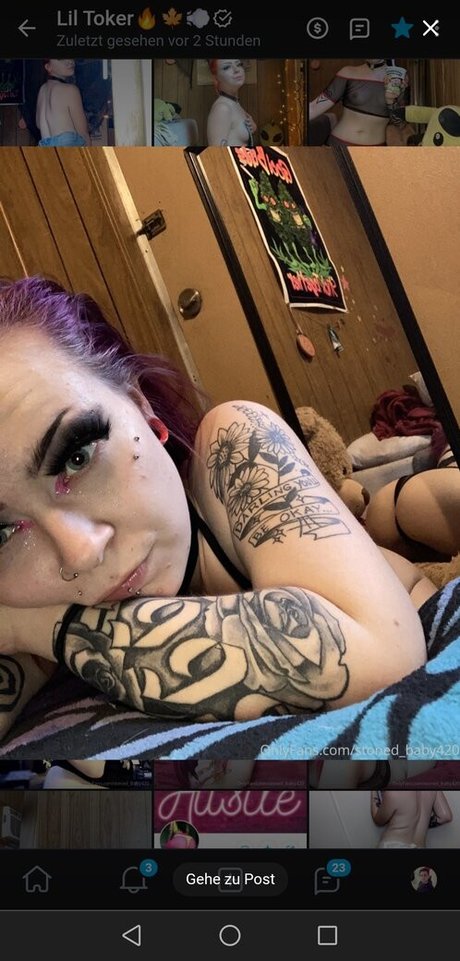 Stoned baby420 étoile de l'art images