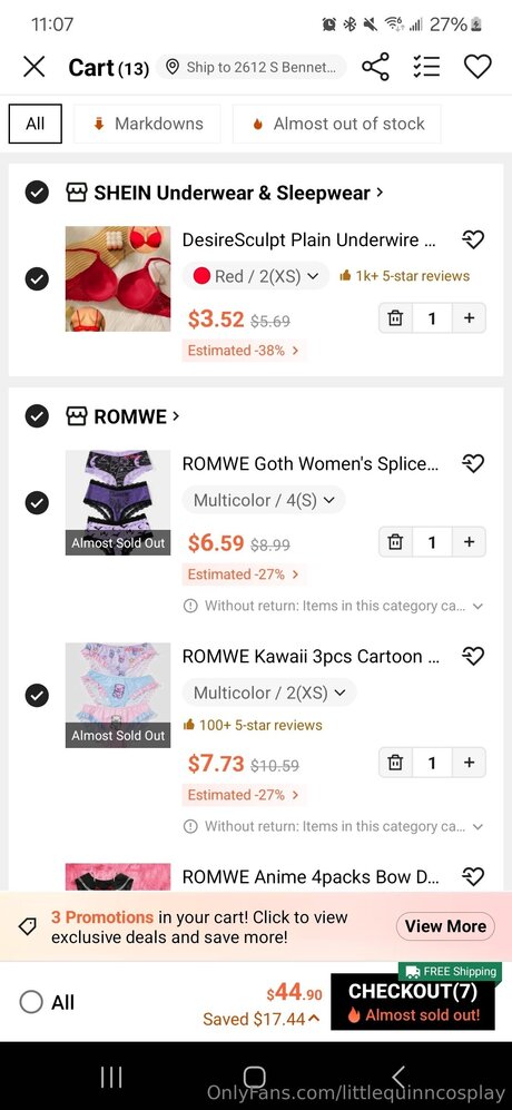 Littlequinncosplay haut étoile collection