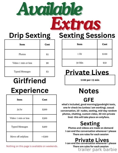 Trailerparkbarbiefree star du porno des photos