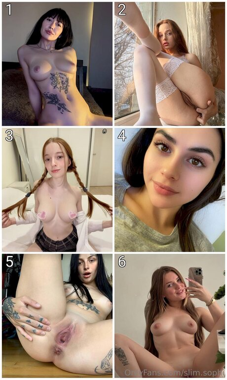 Slim Sophi art de star du porno photo