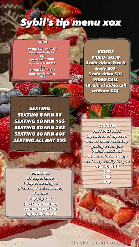 Foxxxy Sybil étoile magnifique image