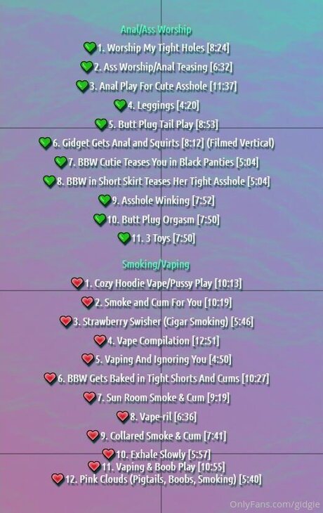 Gidgie étoile des photos